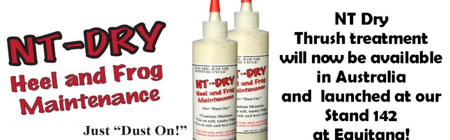 NT Dry – Heel and Frog treatment for Thrush.  70gms.